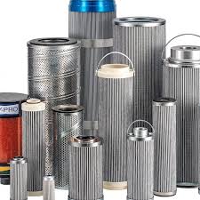 Geros kokybės stipraus pluošto medžiagos alyvos elementų filtrų kasetės metalo tinklelio ekskavatoriaus hidraulinės alyvos filtrai