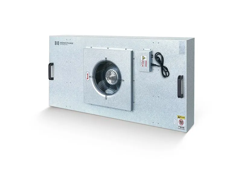 Specialus ventiliatoriaus filtravimo įrenginys švariam kambariui