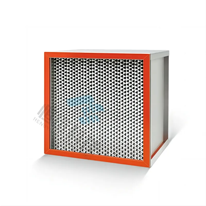 Aukštai temperatūrai atsparus didelio efektyvumo oro filtras