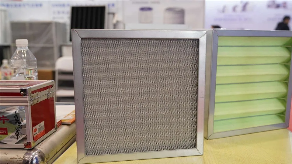 ŠVOK filtrai Mažo pasipriešinimo pirminio nailono tinklelio plaunamas oro filtras
