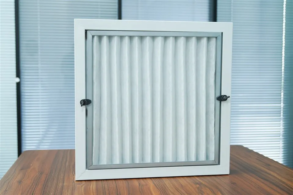 Pirminiai efektyvumo filtrai su rėmeliu