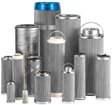 Nerūdijančio plieno sulankstomas alyvos filtro elementas mašinų įrangos alyvos filtras hidraulinis statybinis